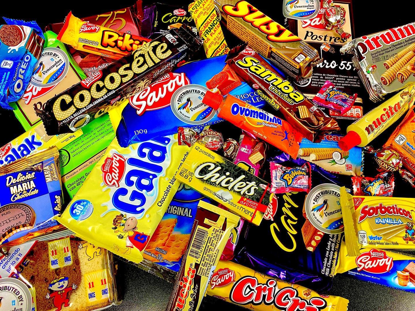 Productos venezolanos - Chucherías y dulces